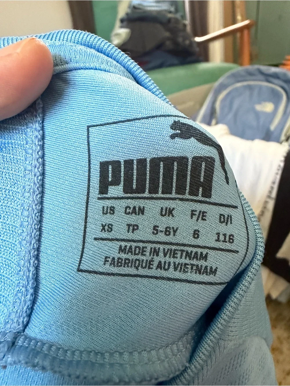 XS - Manchester City Puma Light Blue Manchester City Kids Jersey